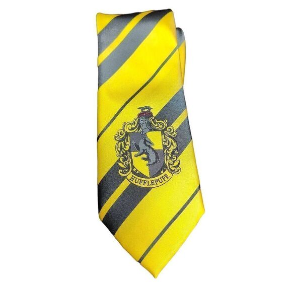 Harry Potter License Hufflepuff Tie - Picture 1 of 6